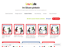 Tablet Screenshot of im-sitzen-pinkeln.de